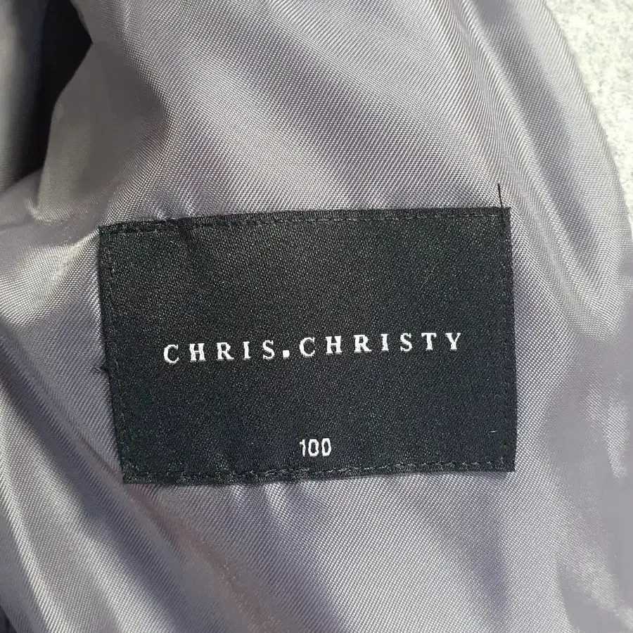 CHRIS CHRISTY 크리스 크리스티 남성 모직 롱코트