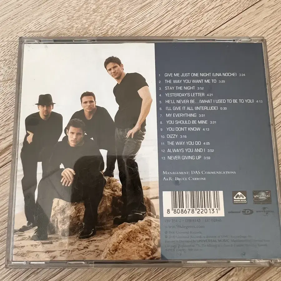 98 Degrees  cd Revelation