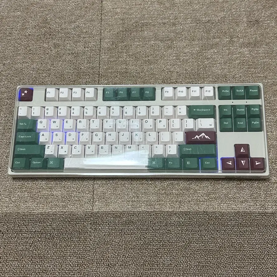 varo v87 PBT 캠핑커스텀 GMK 기계식 저소음 유무선키보드