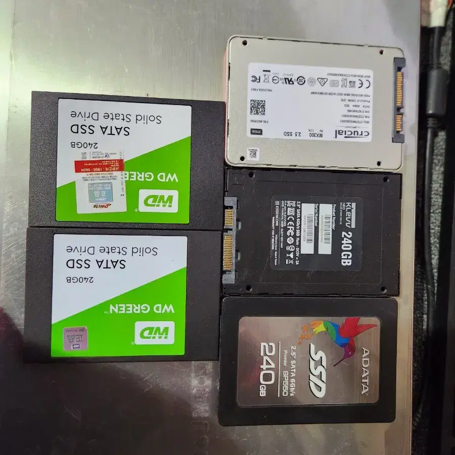 ssd<153>ssd 240g 5개묶음판매