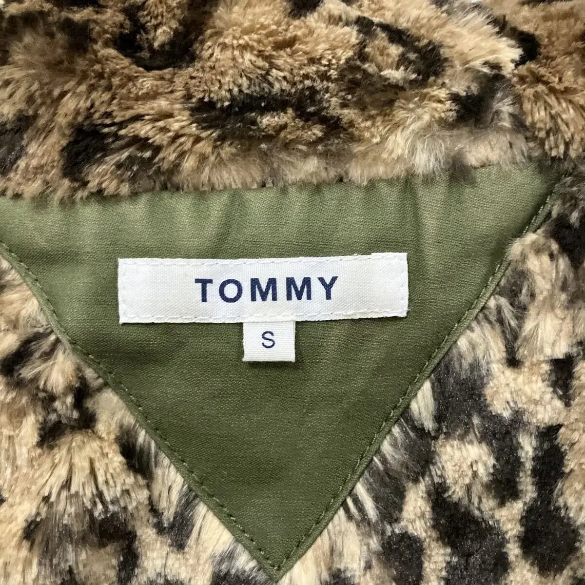 [S] 토미 TOMMY 피쉬테일 파카 야상 레오파드