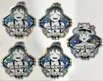 스즈키 이리마 홀로그램 스티커 if 마피아 아키타 서점