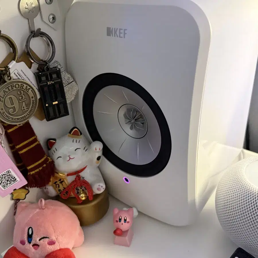 KEF LSX 케프 무선 북쉘프 스피커 화이트