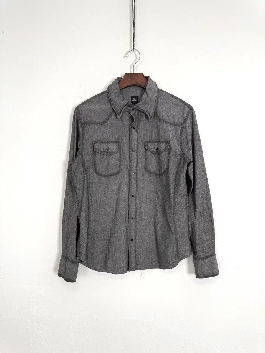 semantic design Neck Wire Western Shirt