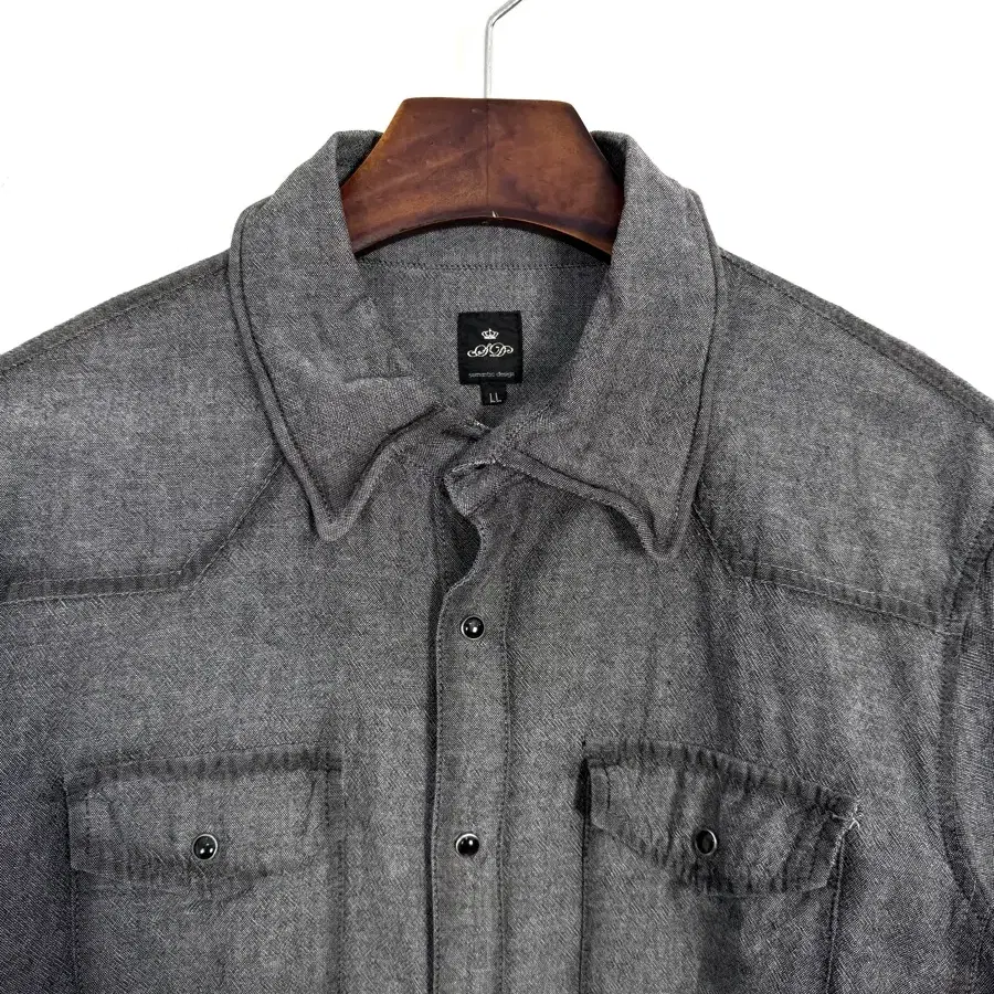 semantic design Neck Wire Western Shirt