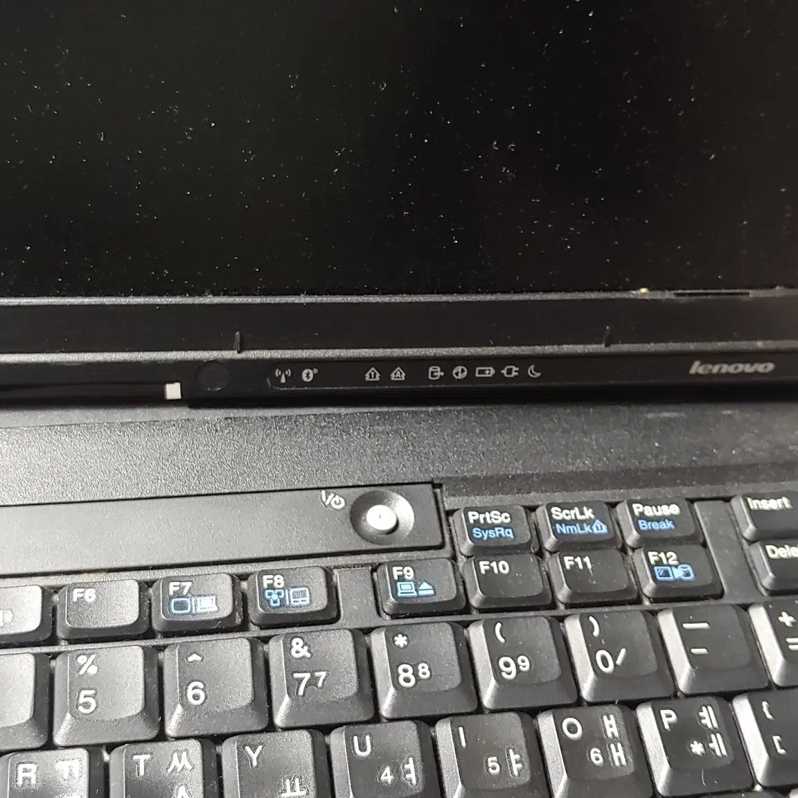 부품용 레노버 구형 씽크패드 파손품 (Thinkpad T61) 팝니다.