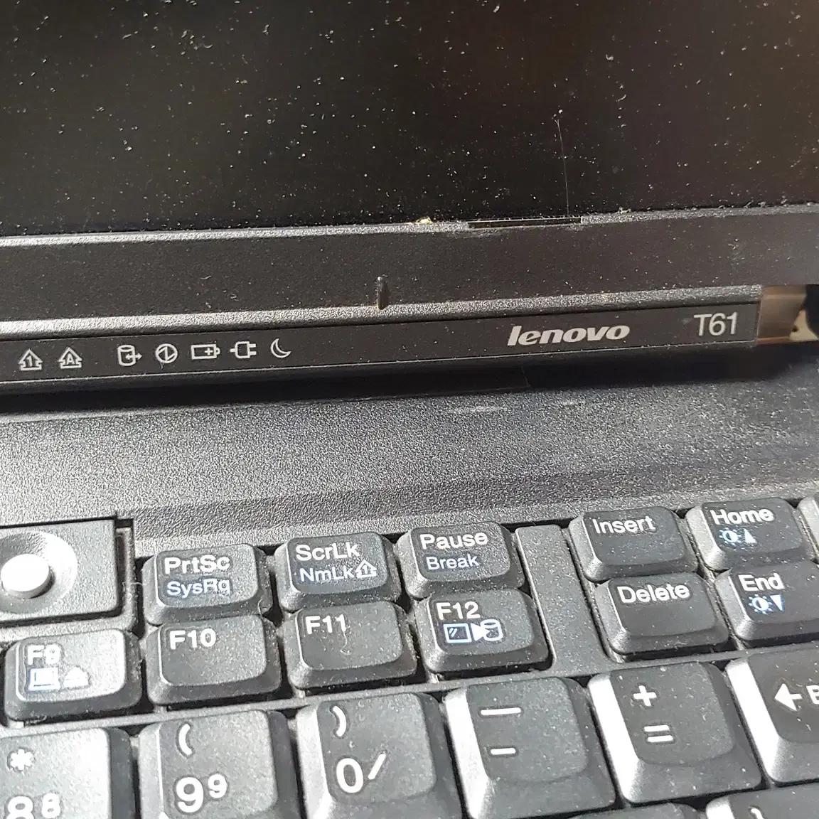 부품용 레노버 구형 씽크패드 파손품 (Thinkpad T61) 팝니다.