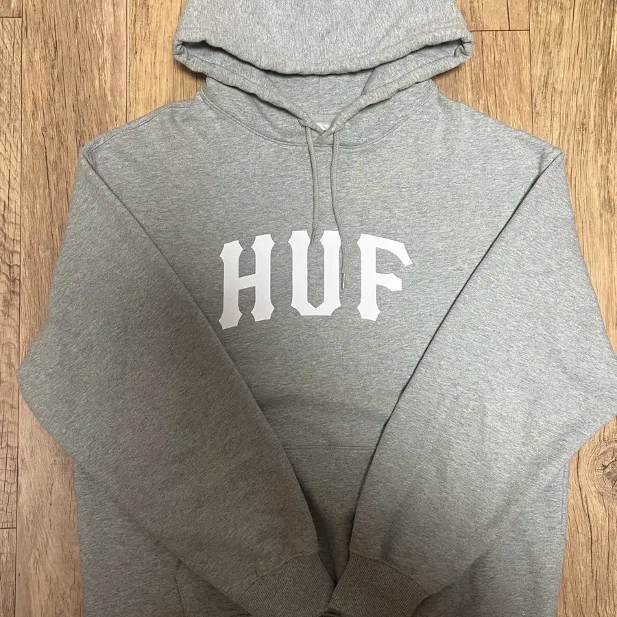 허프 ARCH LOGO HOODIE [GREY] XL