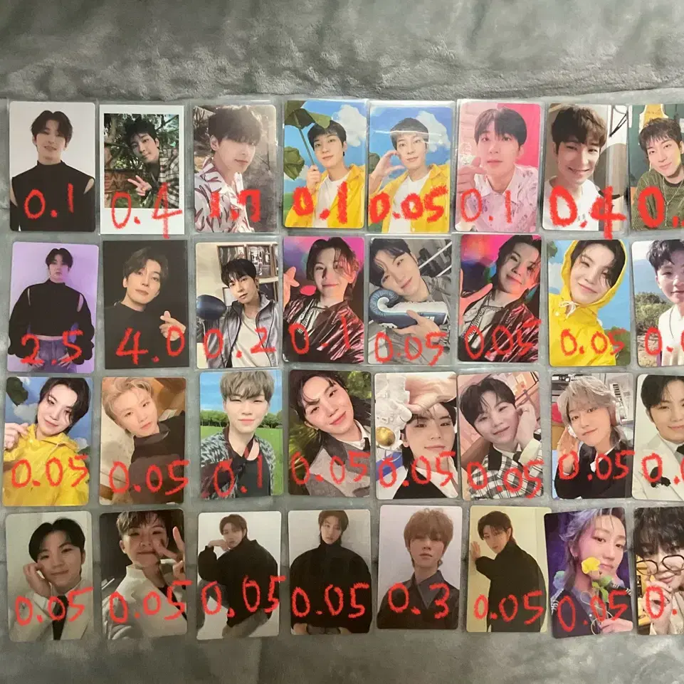 세븐틴 포카 seventeen photo card sell