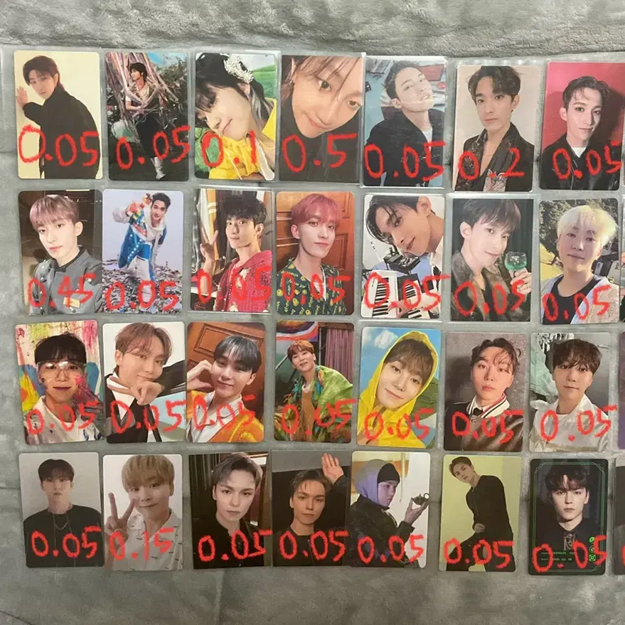 세븐틴 포카 seventeen photo card sell