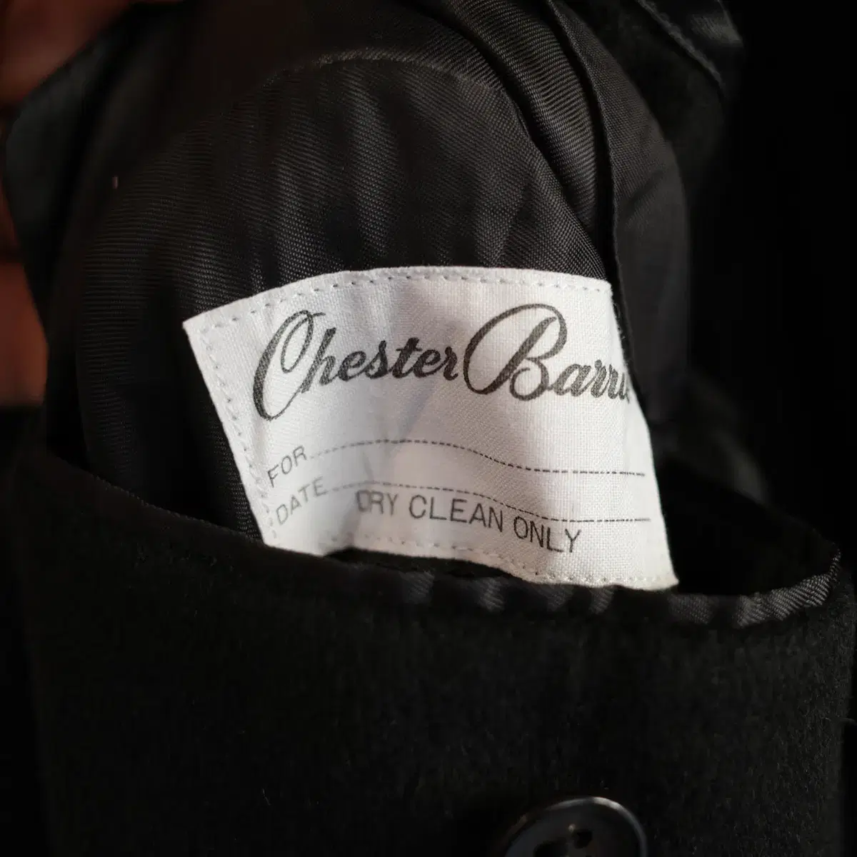 Chester Barrie 런던 새빌로 캐시미어100 핸드메이드 코트