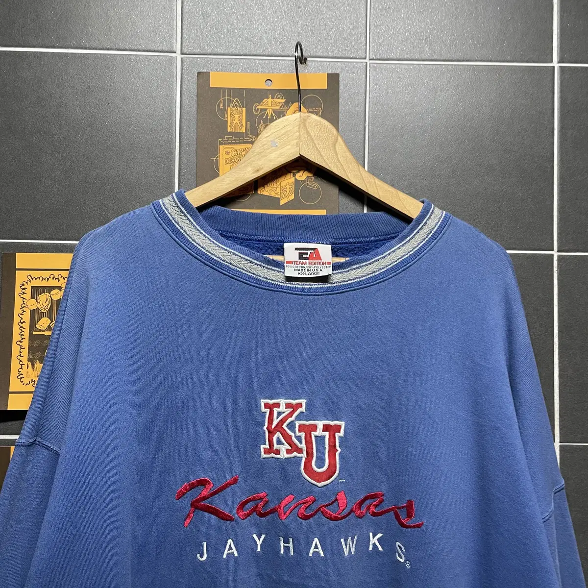 Kansas Jayhawks NBA 캔자스 제이호크팀 맨투맨