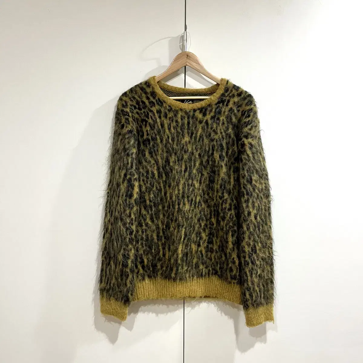 Needles Mohair Leopard Sweater