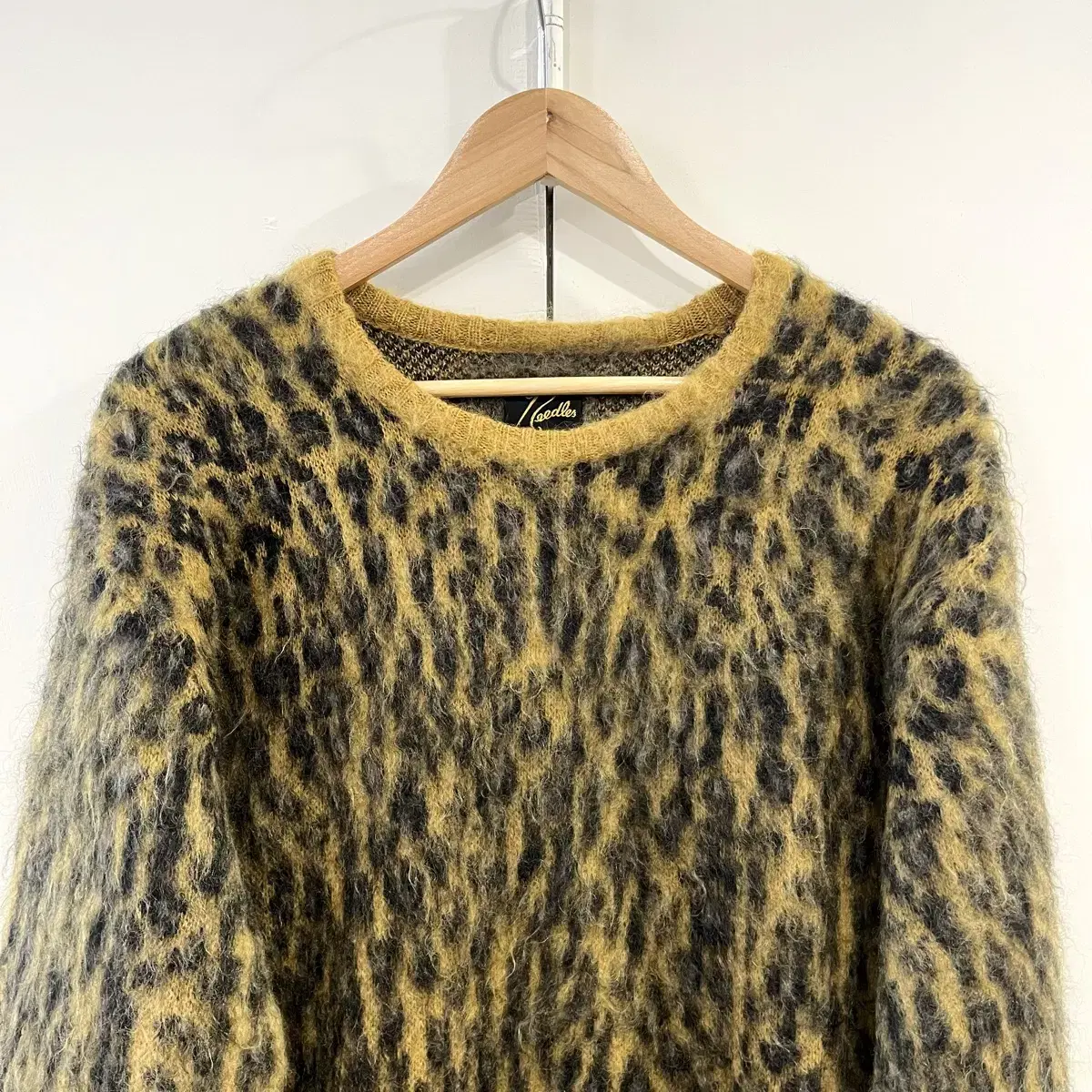 Needles Mohair Leopard Sweater