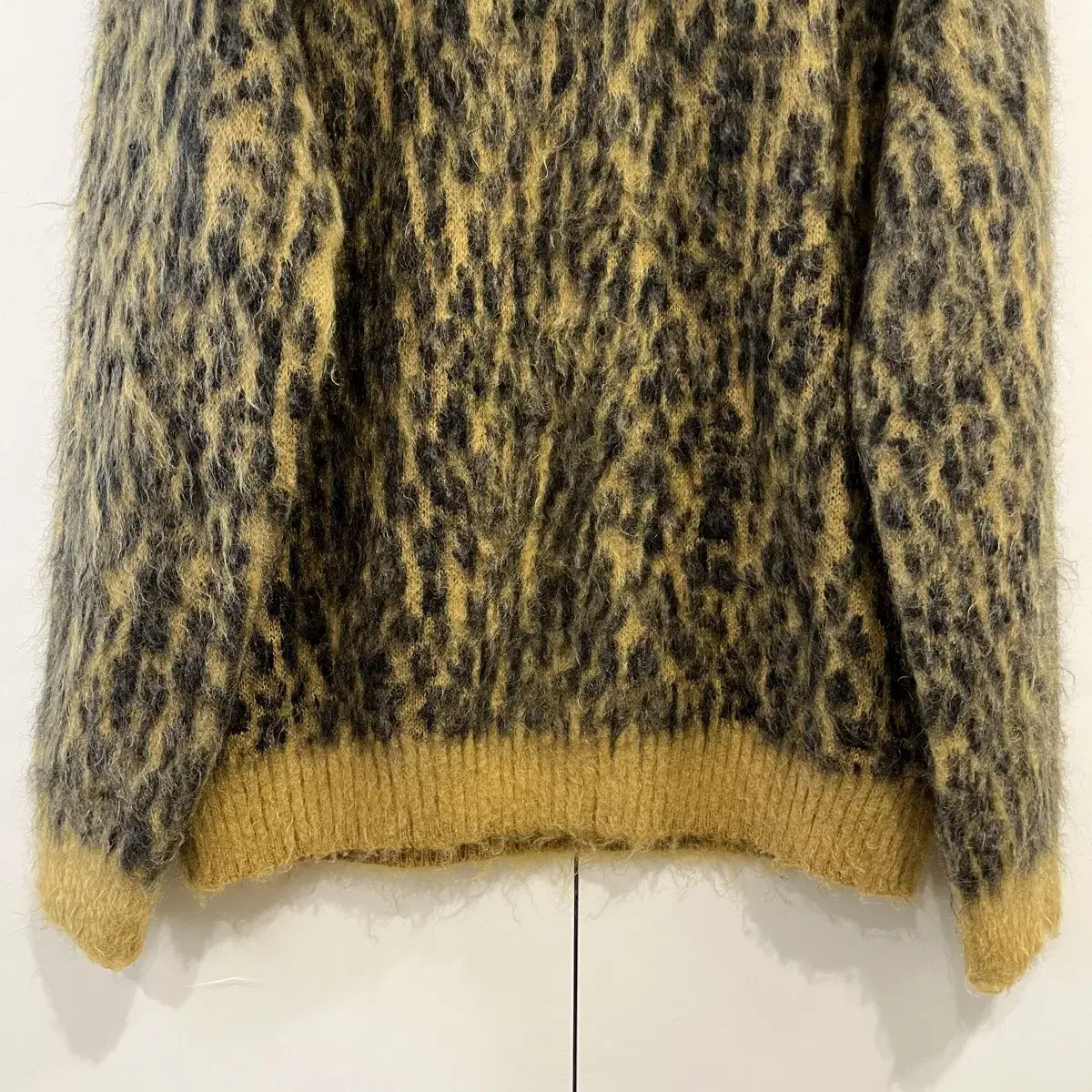 Needles Mohair Leopard Sweater