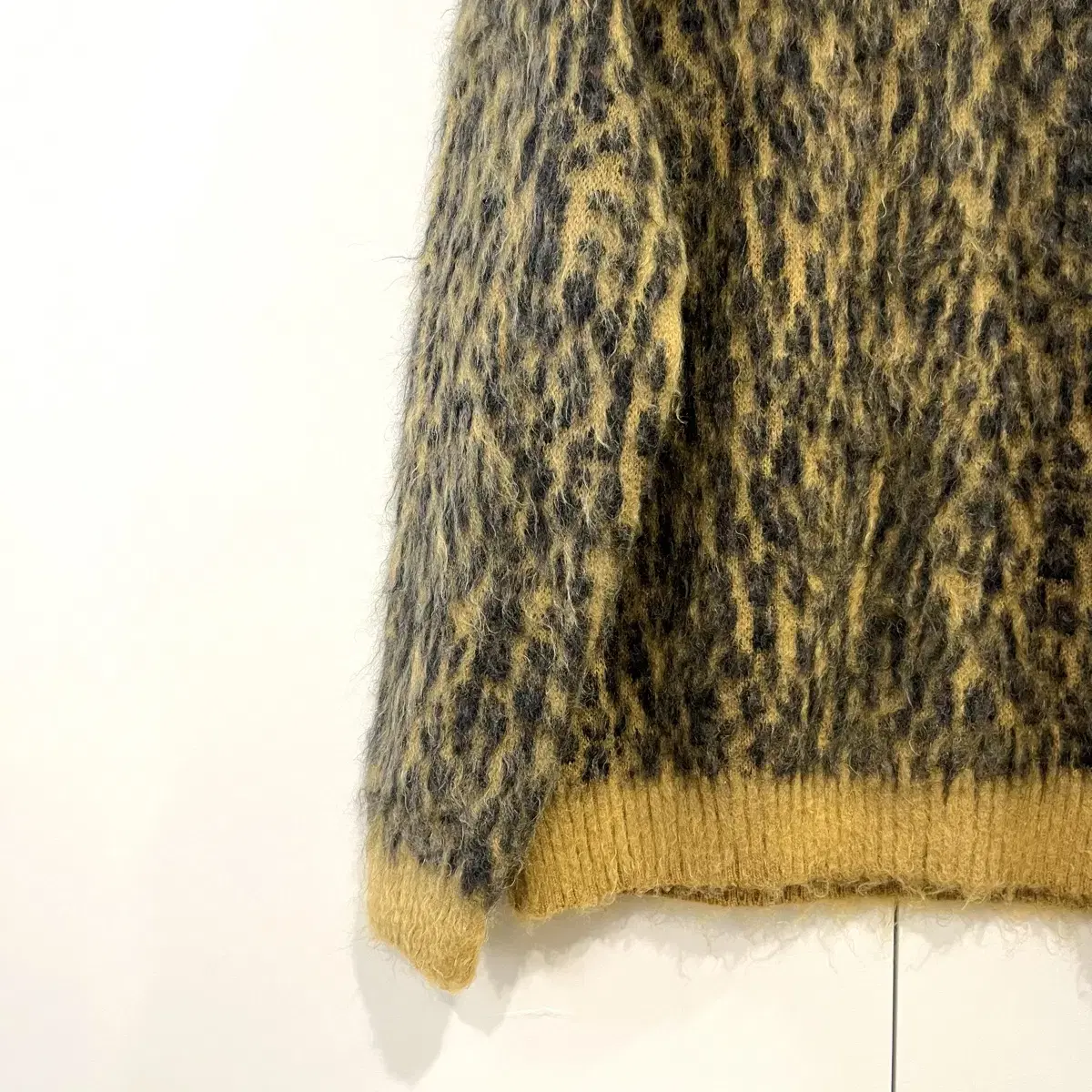 Needles Mohair Leopard Sweater