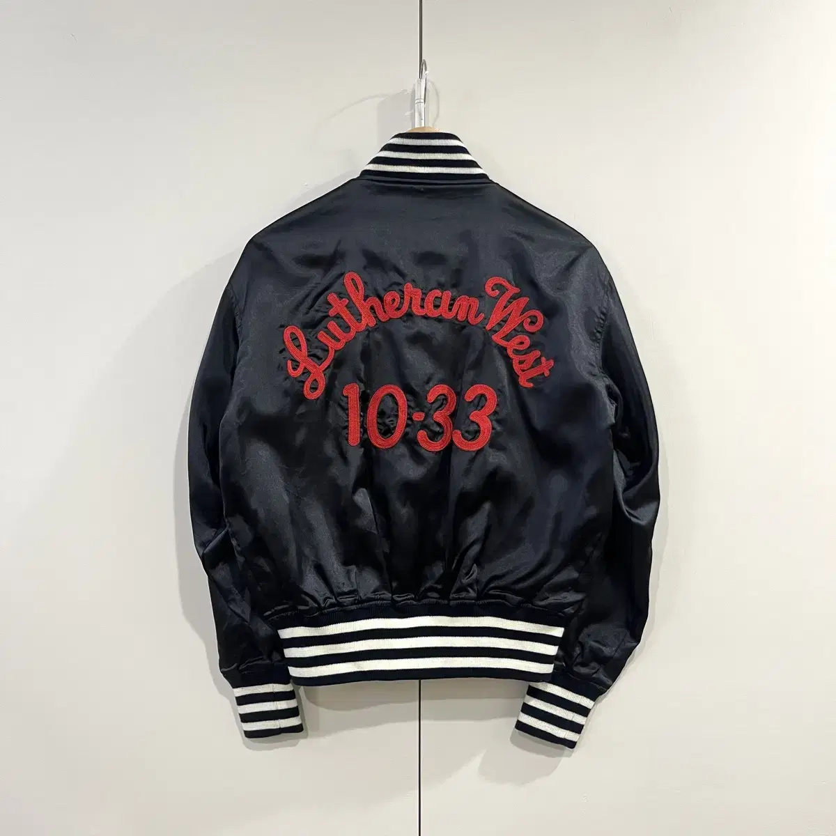 Vintage Satin Varsity Jacket