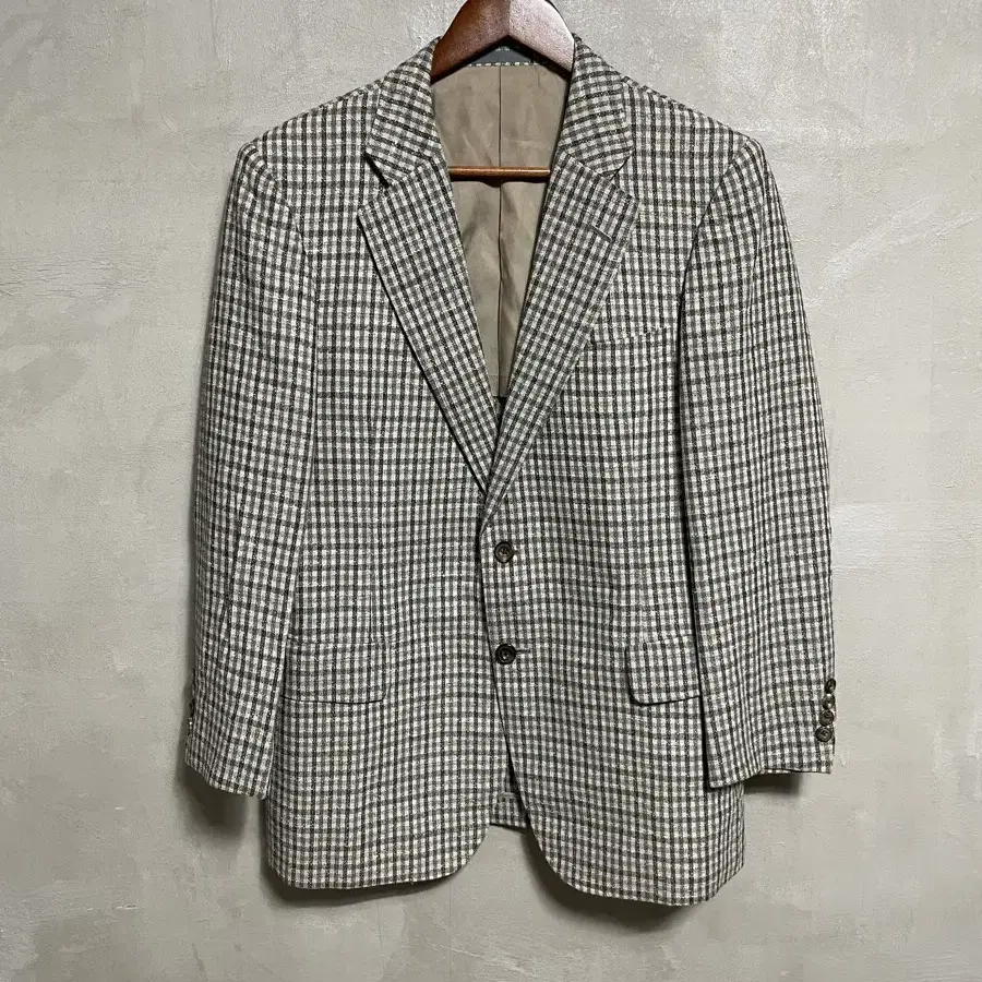 Burberry Multi Color Check Blazer