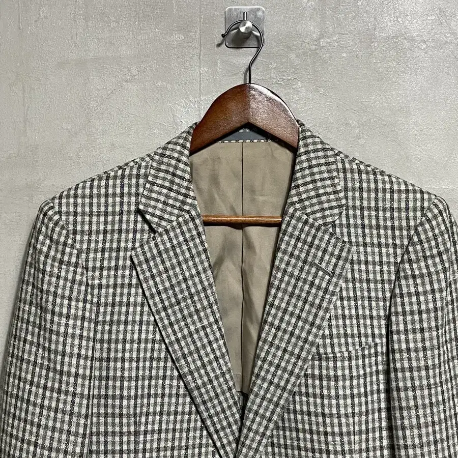 Burberry Multi Color Check Blazer