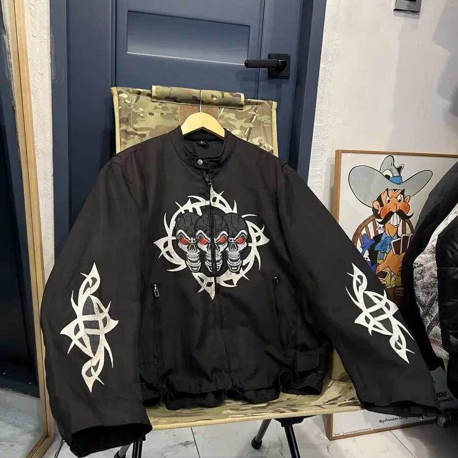 1990s VINTAGE MOTORCYCLE JACKET 빈티지바이크자켓