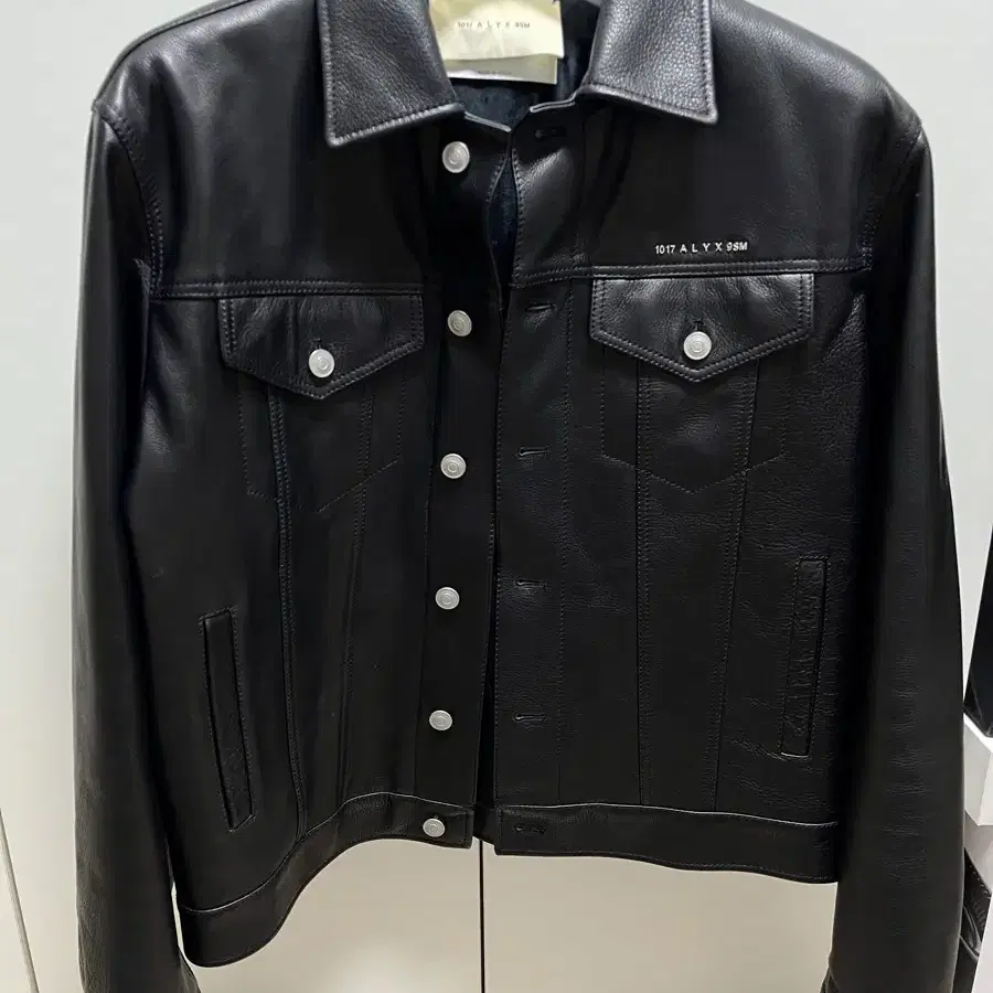 Alyx Leather Trucker Jacket M