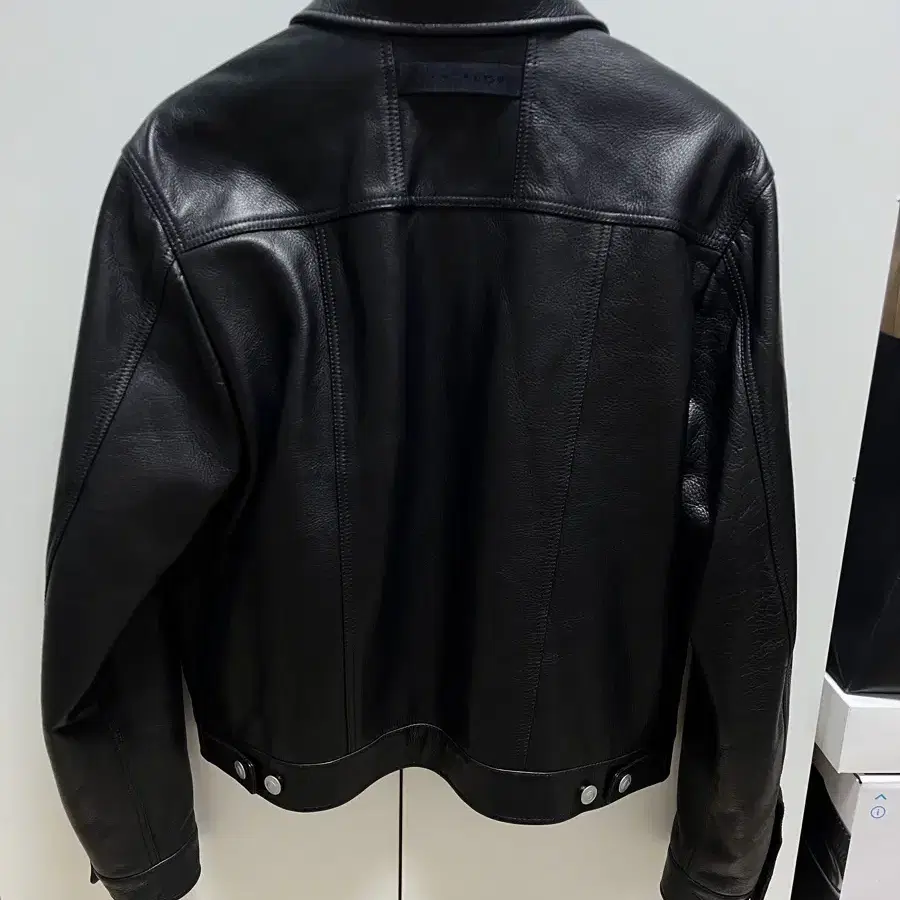 Alyx Leather Trucker Jacket M