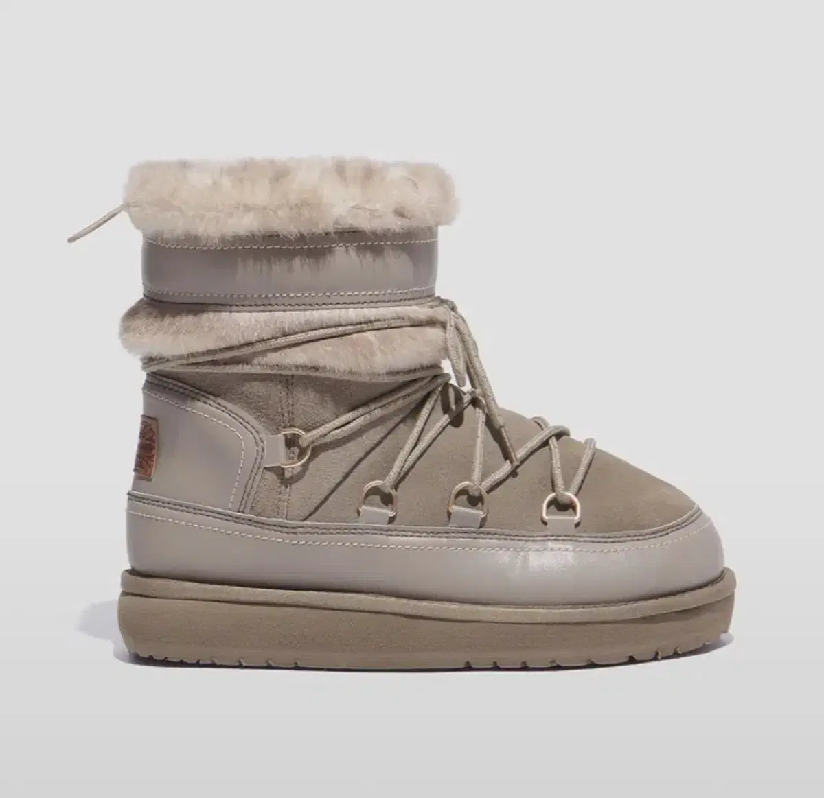 락피쉬 CLOUDY SNOW BOOTS TAUPE