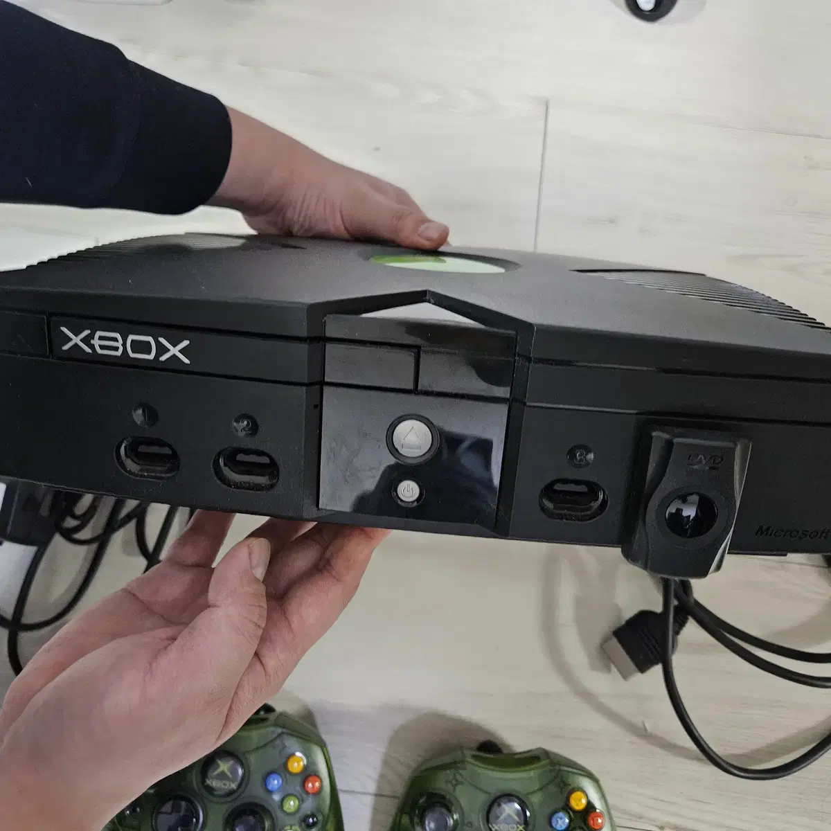 [중고] 구 XBOX 게임기 본체 세트 일괄