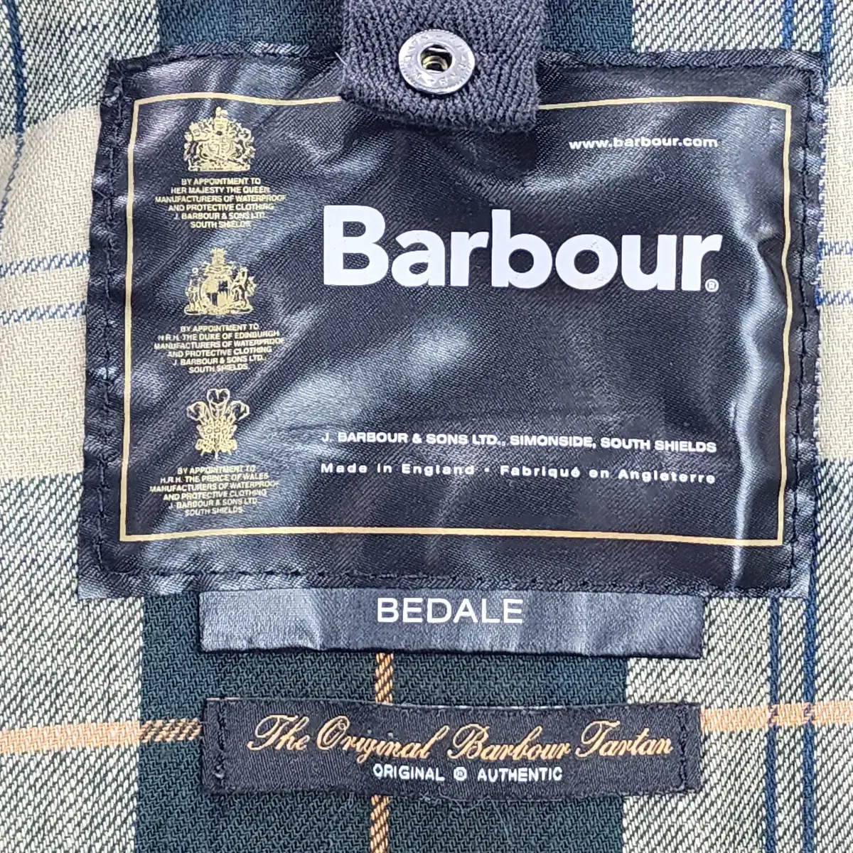 [32] Barbour 바버 비데일 왁스 자켓