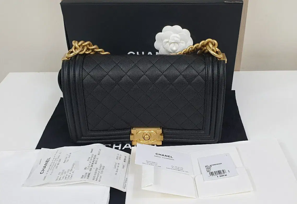 Unused_Chanel Boy Bag Medium A67086