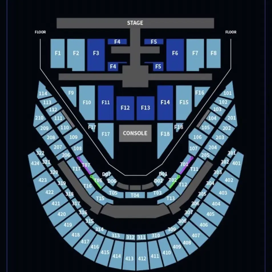 NCT127 콘서트 더 모멘텀 플로어 양도