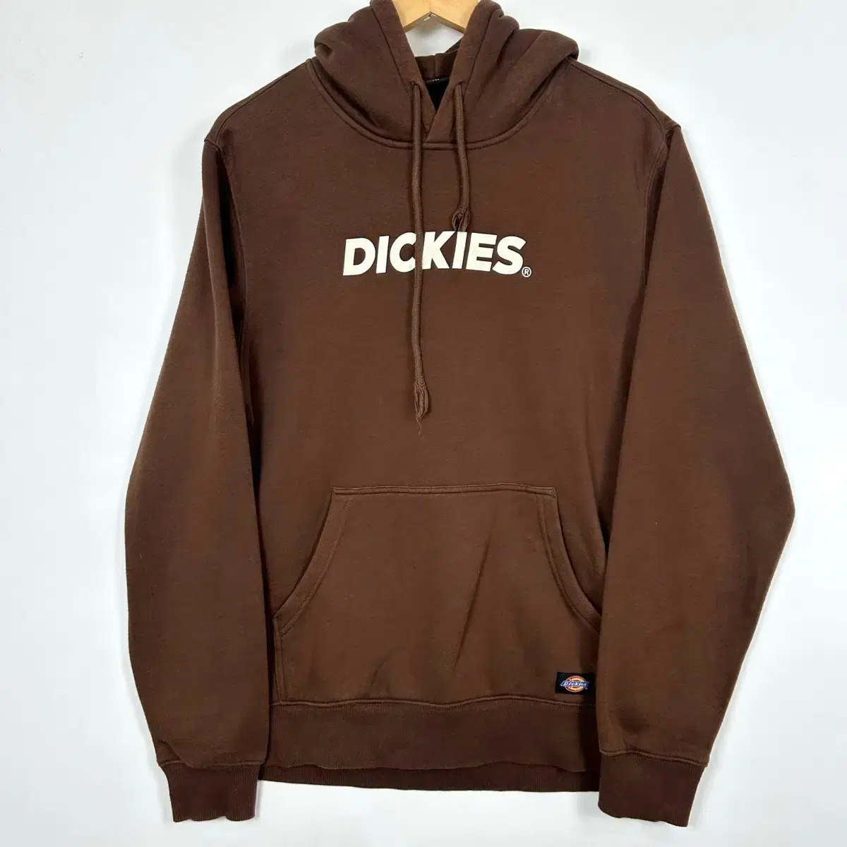 Dickies 디키즈 아치로고 브라운 스트릿 후드티