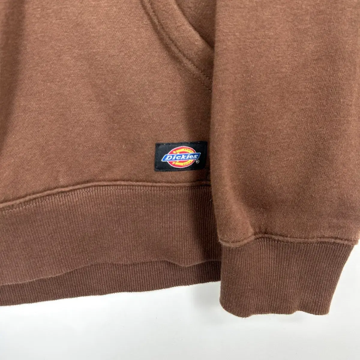 Dickies 디키즈 아치로고 브라운 스트릿 후드티