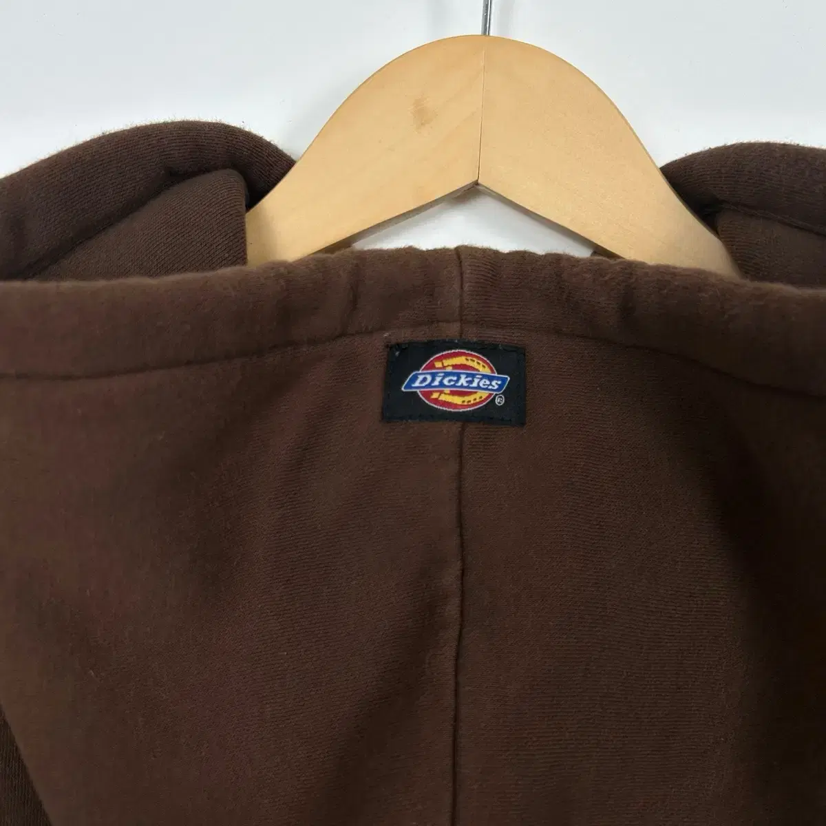 Dickies 디키즈 아치로고 브라운 스트릿 후드티