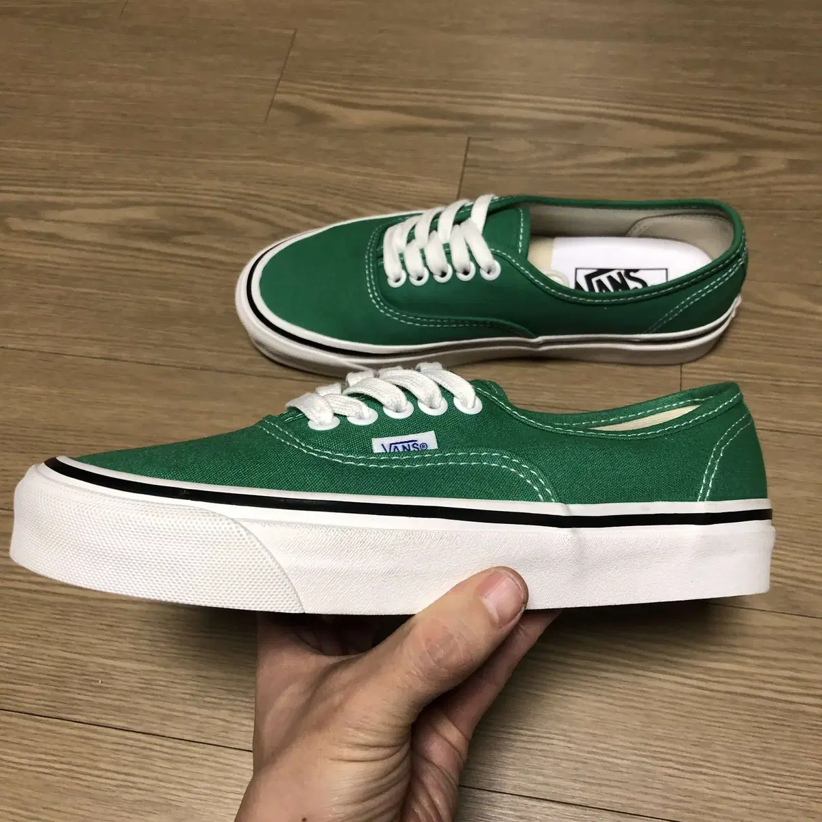 245) 반스 VANS 애너하임 44DX 어센틱그린 반스 애너하임245