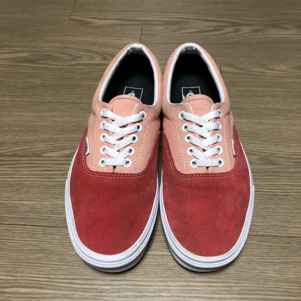 275) 반스 VANS 스웨이드 캔버스 에라 레드 반스 에라 275