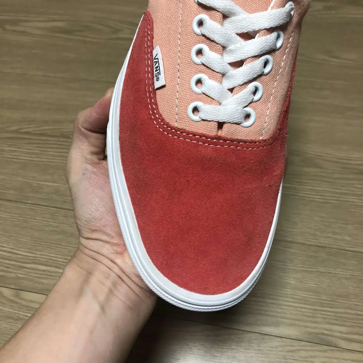 275) 반스 VANS 스웨이드 캔버스 에라 레드 반스 에라 275