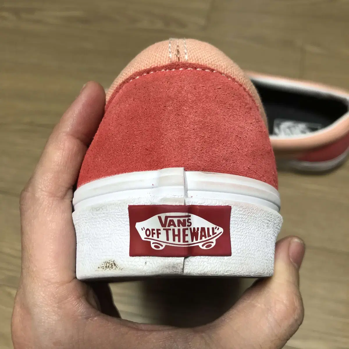 275) 반스 VANS 스웨이드 캔버스 에라 레드 반스 에라 275