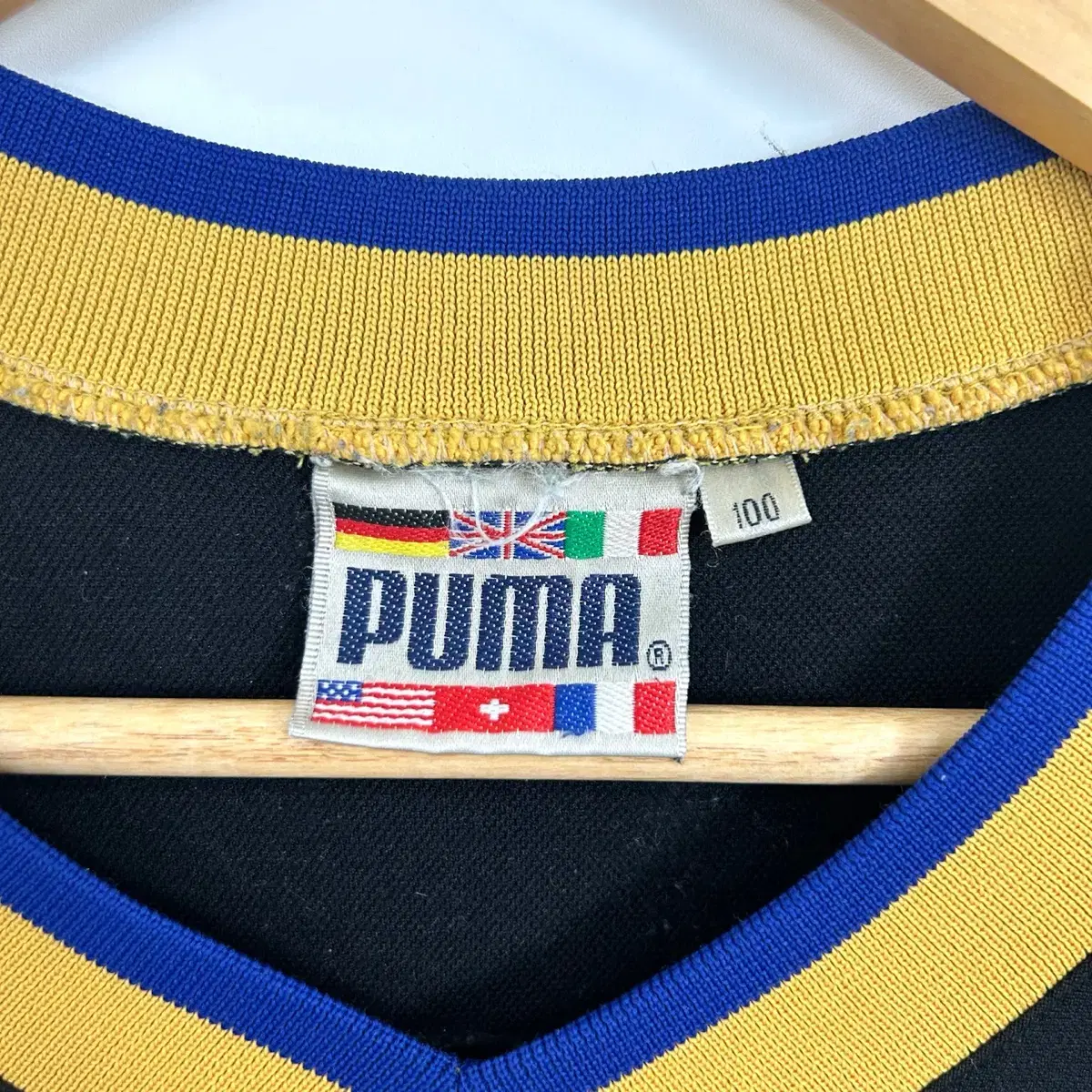 1990s PUMA 퓨마 어쓸레틱 블록코어 져지