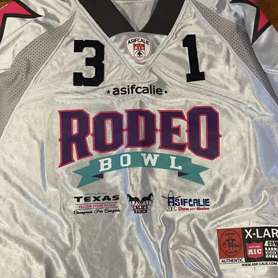 에즈이프 캘리 RODEO CROP FOOTBALL JERSEY 저지