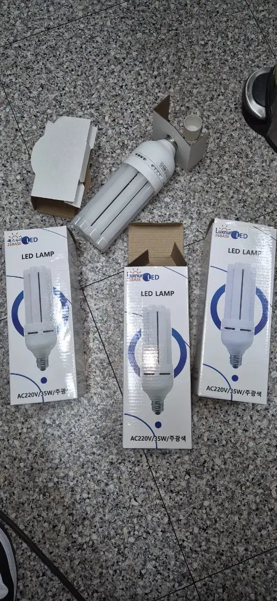 LED 램프(확산형) AC220V/35W/26B