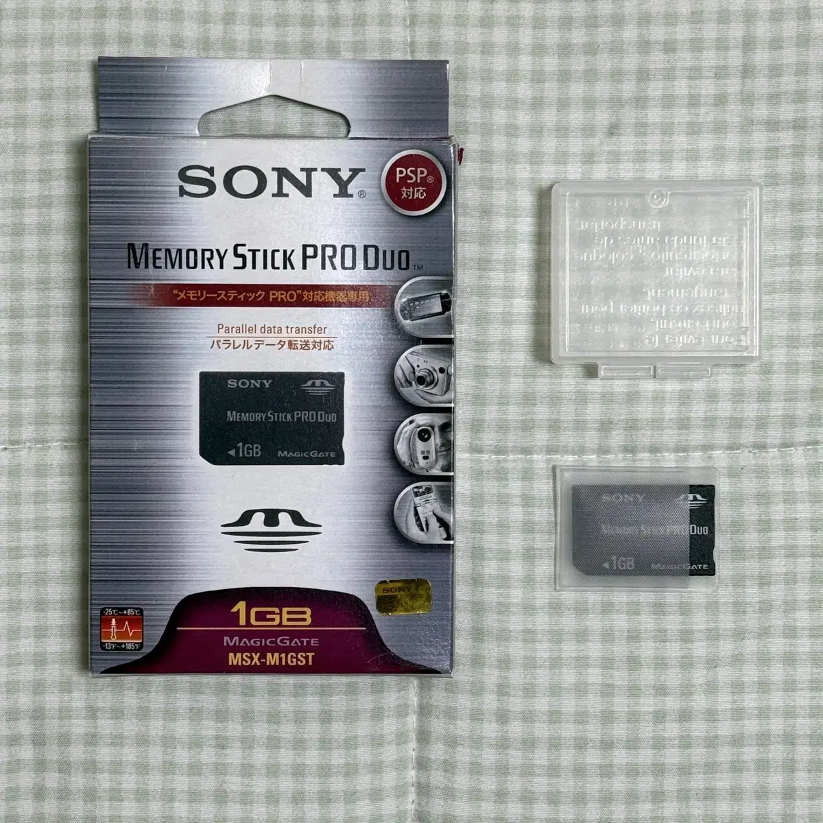 SONY 정품 메모리스틱 프로듀오 소니메모리카드 MEMORY STICK