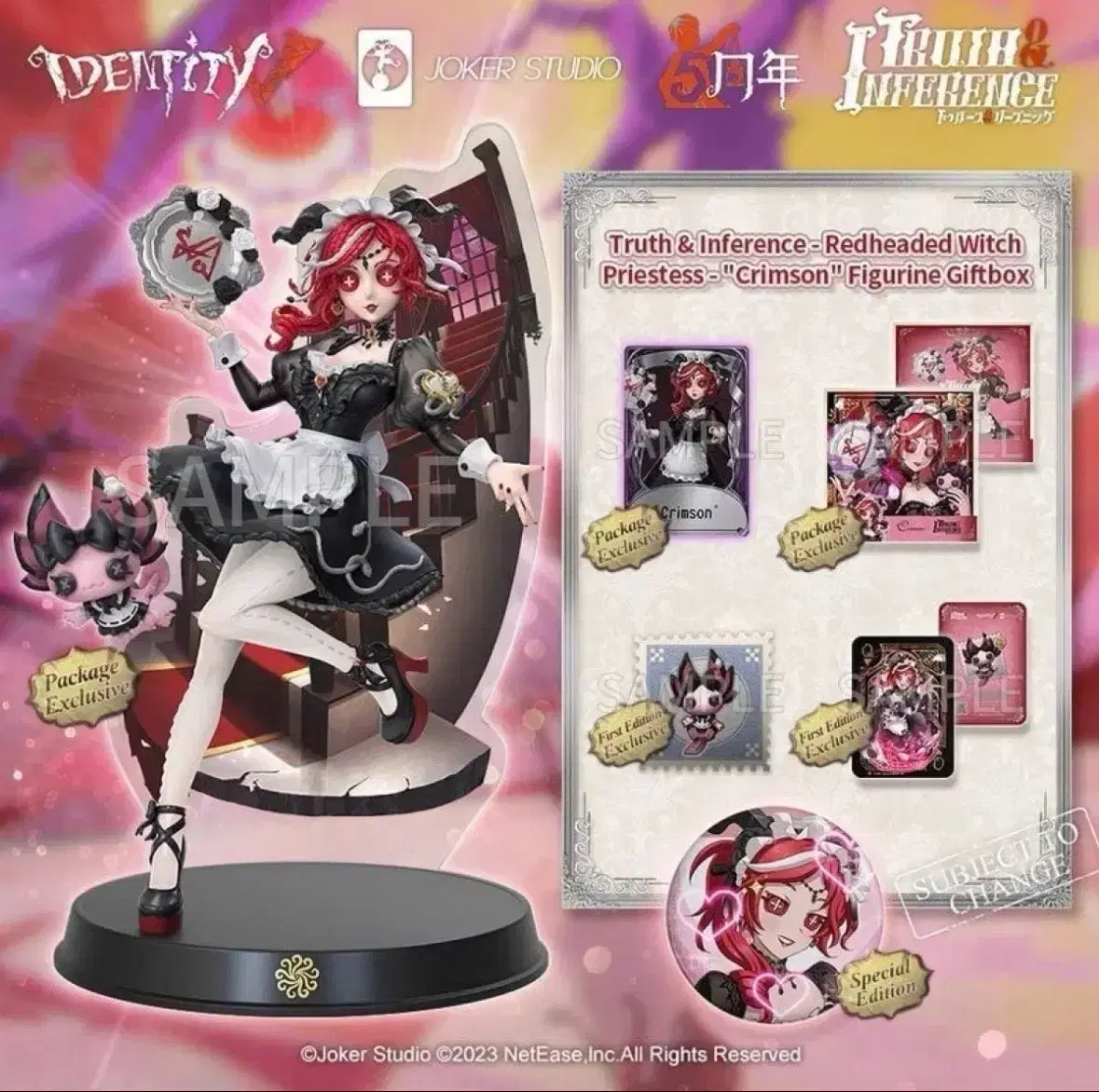 The 5th Personality Masha Crimson Figure sell wts (Code X)