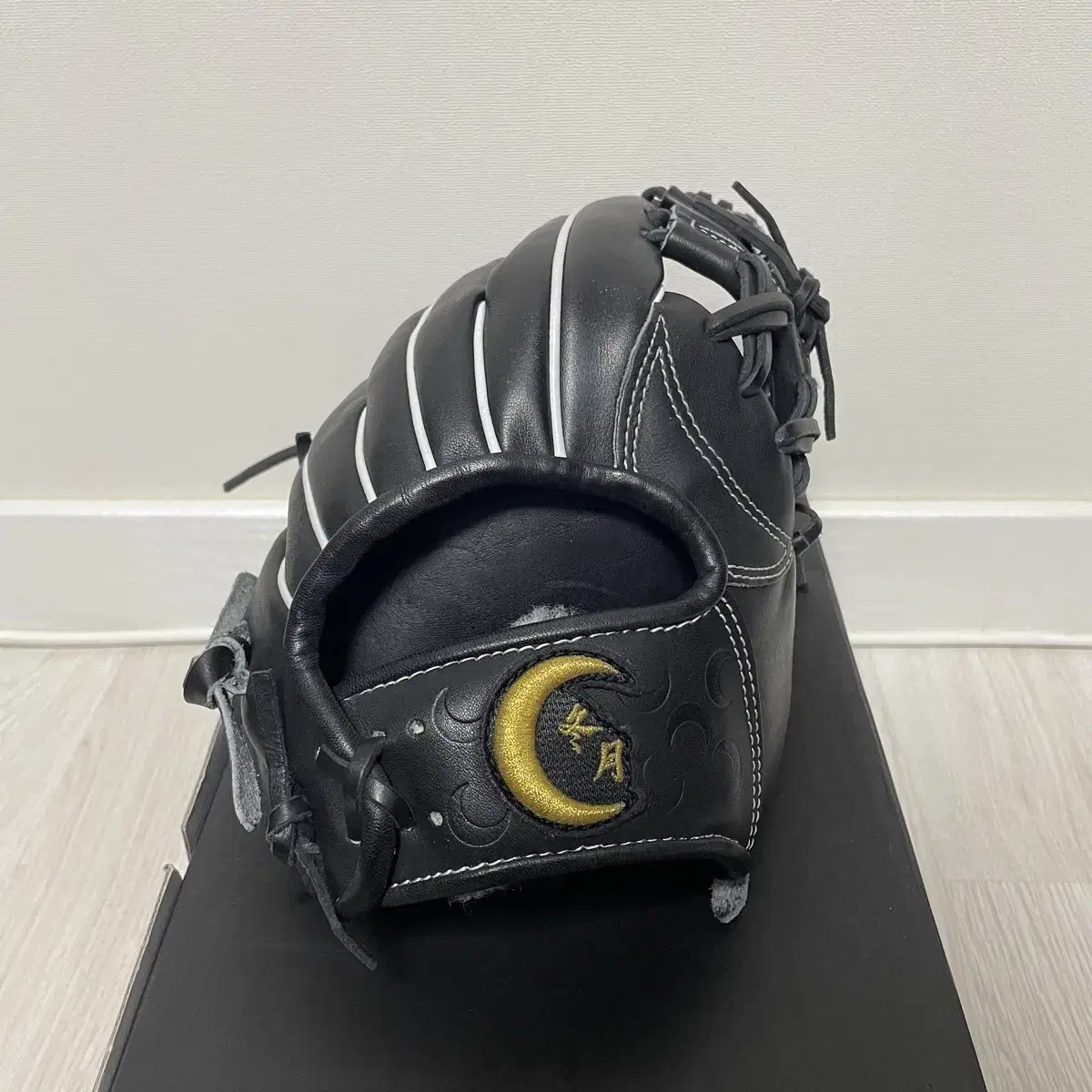 Infield glove in the same month