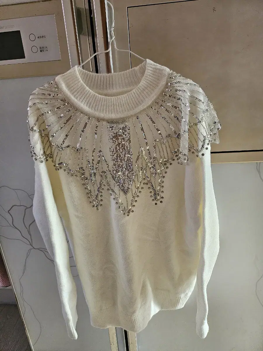 lace sequin knit