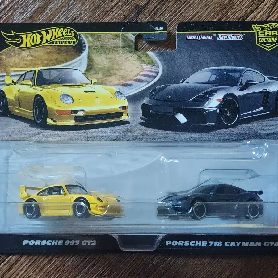 핫휠 프리미엄 Porsche 2 Pack 미니카 완구 다이캐스트