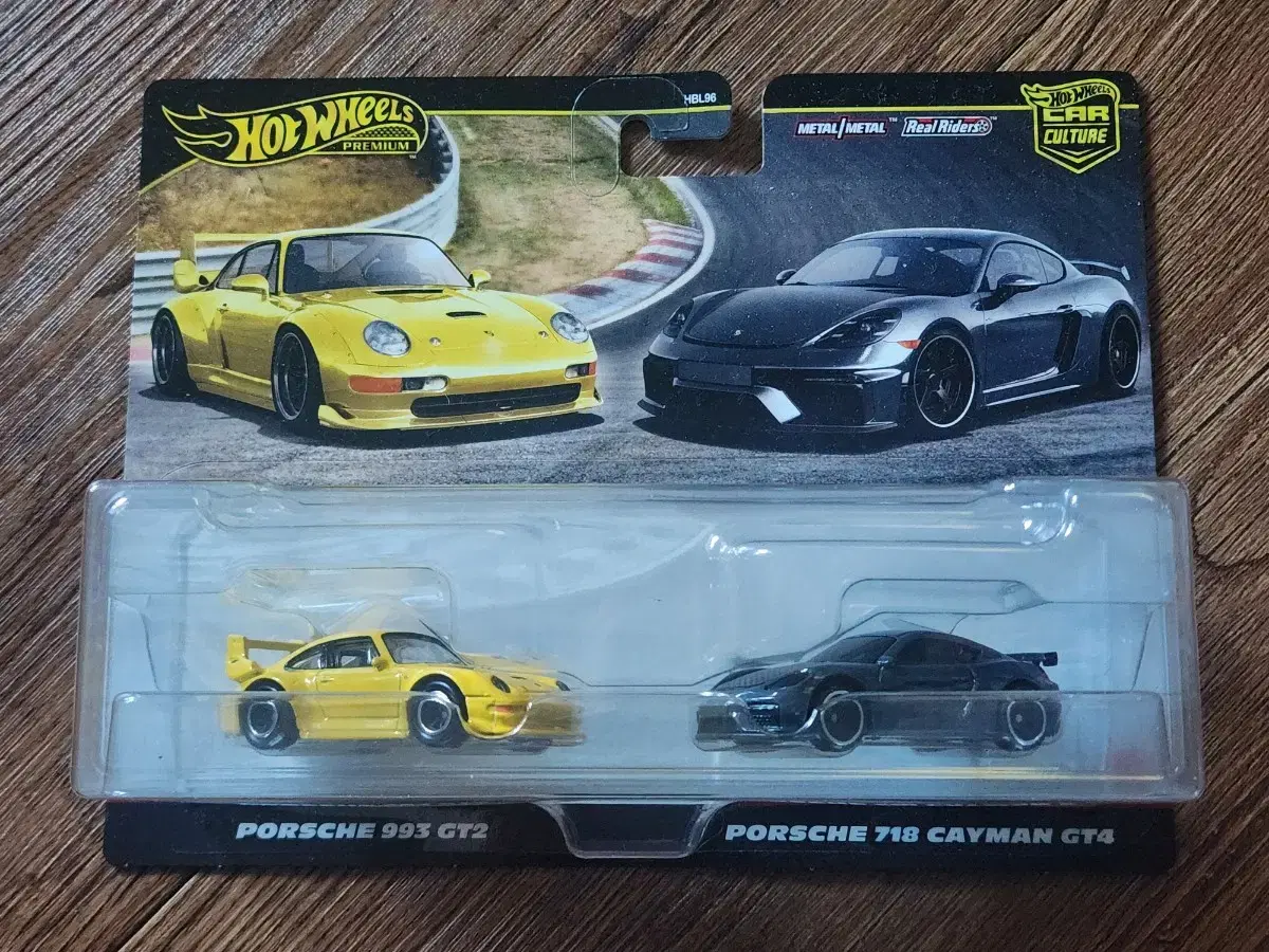 핫휠 프리미엄 Porsche 2 Pack 미니카 완구 다이캐스트