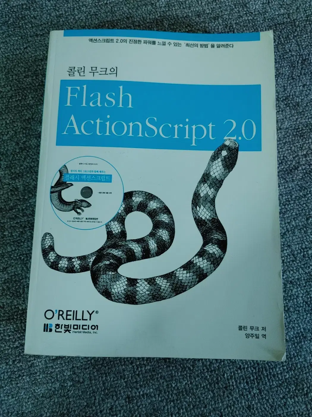 콜린 무크의 Flash ActionScript 2.0 웹디자인 도서