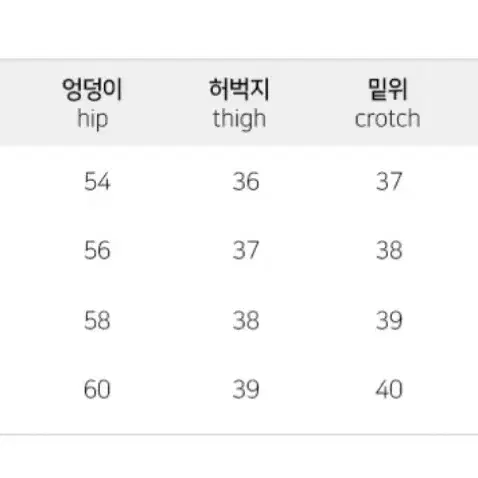 모어라운드 남녀공용 백포인트 팬츠