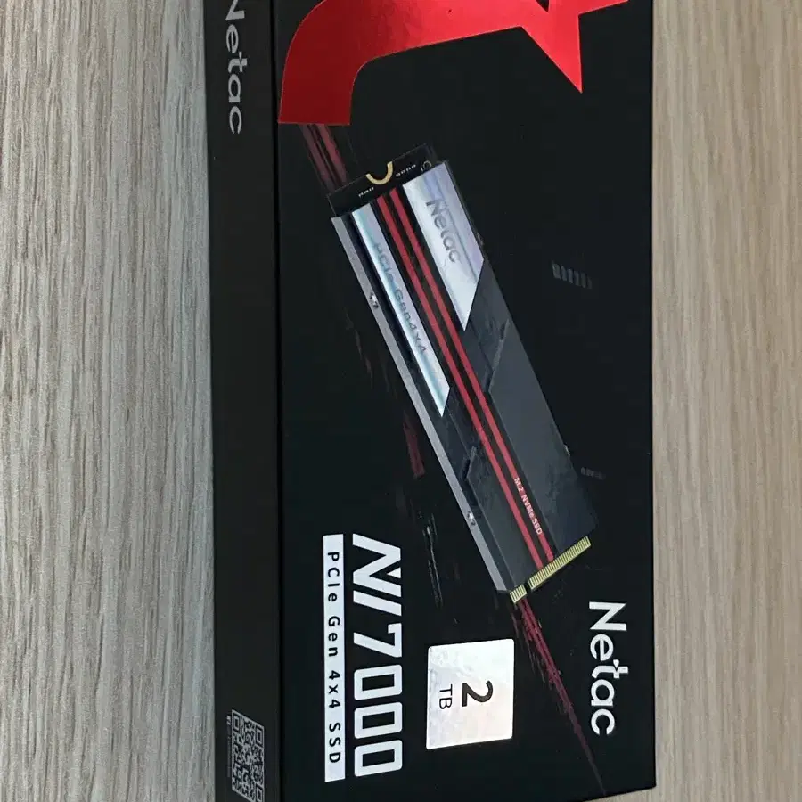 Netac nv7000 ssd 2TB 미개봉